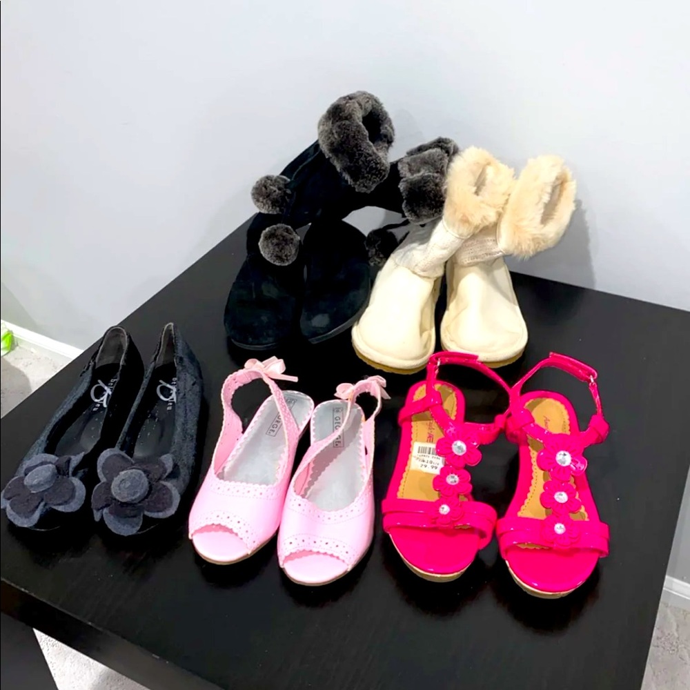 Size 10 for toddler girl shoes